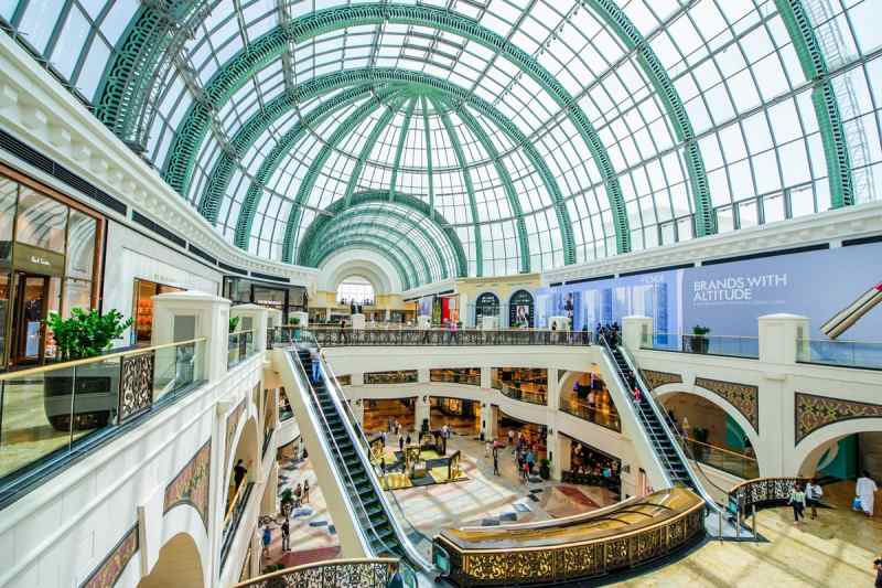طراحی دکوراسیون مجتمع تجاری Mall of the Emirates