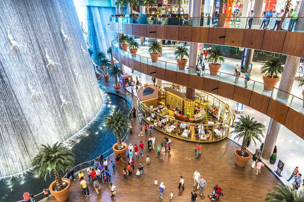 طراحی دکوراسیون مجتمع تجاری Dubai Mall